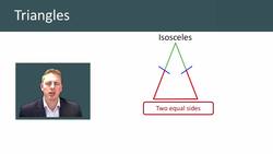An Introduction to Triangles: Identifying Types and Properties Instructional Video