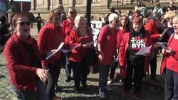 Liverpool protesters join Global climate ctrike News Clip