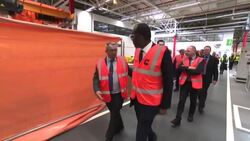 UK Chancellor Kwasi Kwarteng visits Darlington factory News Clip