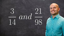 How to determine if ratios are equivalent or not Instructional Video