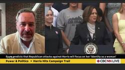 What obstacles does Harris face in taking on Trump? News Clip