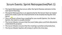 Agile Scrum Master Certification Exam Prep (CSM) - Sprint Retrospective Instructional Video