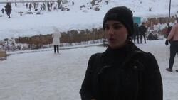 Crisis hit Iraqis enjoy fun in the snow Instructional Video