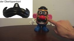 German Body Parts featuring Mr. Potato Head 1 Instructional Video