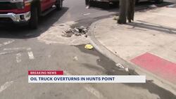 FDNY responds to oil spill in Hunts Point News Clip