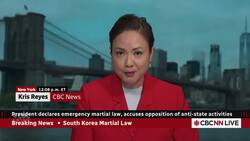 South Korean president declares martial law, accuses opposition of anti-state activities News Clip