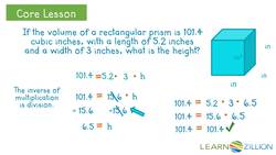 Solving Equations and Formulas: Finding Missing Values Instructional Video