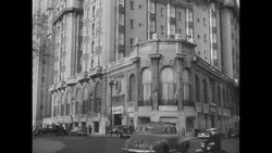 President Juan Peron inaugurates the Argentina showing of the touring exhibition of Canadian paintings News Clip