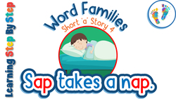 Learn to Read Short A CVC Words: ap Word Family Instructional Video