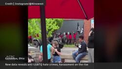 Anti-LGBTQ hate crimes and harassment are on the rise in the U.S. News Clip
