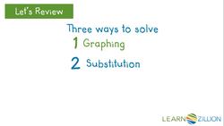 Writing and Solving Systems of Equations in Story Problems Instructional Video