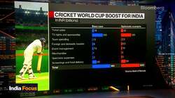 Cricket World Cup a Boost for India's Economy News Clip