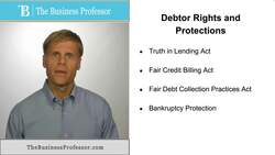 Debtor Rights and Protections Instructional Video