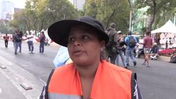 VOICED : Integrantes de caravana recuerdan el Día del Migrante en Ciudad de México News Clip