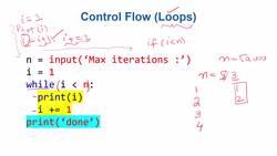 Data Science and Machine Learning (Theory and Projects) A to Z - Control Flow in Python: While Loop Instructional Video