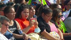 Pope lauds value of grandparents at Edmonton mass News Clip