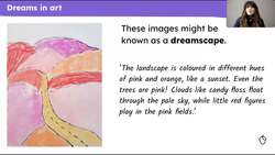 Illustrate a piece of text about dreams Instructional Video