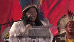 Sacred tribal cape: Cloak returns to Brazil from Europe News Clip