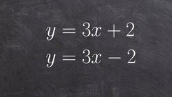 Graphing an inconsistent system of equations Instructional Video