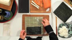 How to Make Sushi Rolls with Cream Cheese Instructional Video