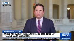 VP Vance arrives in Israel working to shore up fragile Gaza ceasefire News Clip