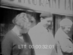 Paris 1920s -6 Stock Footage