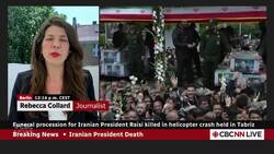 Thousands crowd streets for funeral procession of Iranian President Raisi News Clip
