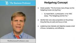 Hedgehog Concept Instructional Video