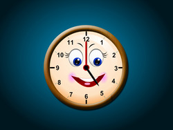 Reading Time to Half-Past an Hour Instructional Video