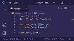 The Ultimate Guide to Python Programming With Python 3.10 - Packing or Unpacking Instructional Video