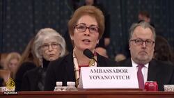 Trump attacks impeachment witness Yovanovitch during hearing News Clip