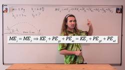 Introductory Conservation of Mechanical Energy Problem using a Trebuchet Instructional Video