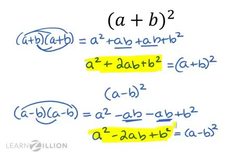Factoring Quadratics using the Perfect Squares Trinomial Method Instructional Video