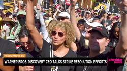 Warner Bros. Discovery CEO Talks Strike Resolution Efforts News Clip