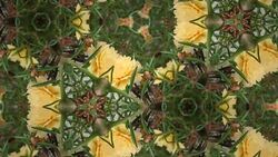 Kaleidoscope background footage for creative design Stock Footage