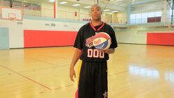 How to Do a Bounce Off Floor to Backboard Basketball Trick Instructional Video