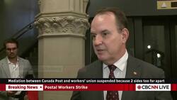 Special mediator has suspended talks between Canada Post and postal workers union News Clip