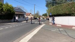 CLEAN : Police search home of man who killed French police officer near Paris News Clip