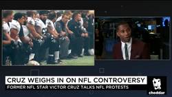 Ex-NFL Star Victor Cruz Defends Players' Right to Protest News Clip