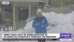 Lake-Effect Snow Paralyzes Parts Of Western, Northern New York News Clip