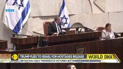 Netanyahu Urges National Unity After Hostage Release as Trump Heads to Israel News Clip
