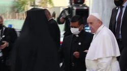CLEAN : Pope Francis visits the Archbishop's Palace in Nicosia News Clip