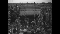 1932 corn husking champ Carl Seiler News Clip