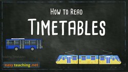 How to Read Timetables | Maths Education Instructional Video