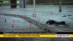 Winnipeg police shoot, kill man in parking lot after he stabbed officer News Clip