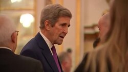 Guests mingle at Buckingham Palace's Pre-COP27 Reception News Clip