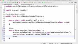Master Microservices with Spring Boot and Spring Cloud - Step 18 – Internationalization for RESTful Service Instructional Video