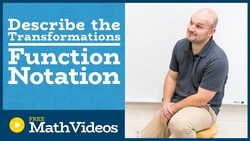 Master How to identify the transformations from a family of functions Instructional Video
