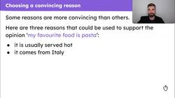 Convincing an audience to agree with your opinion Instructional Video