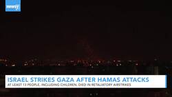Israel Launches Airstrikes On Gaza After Hamas Rocket Attacks News Clip